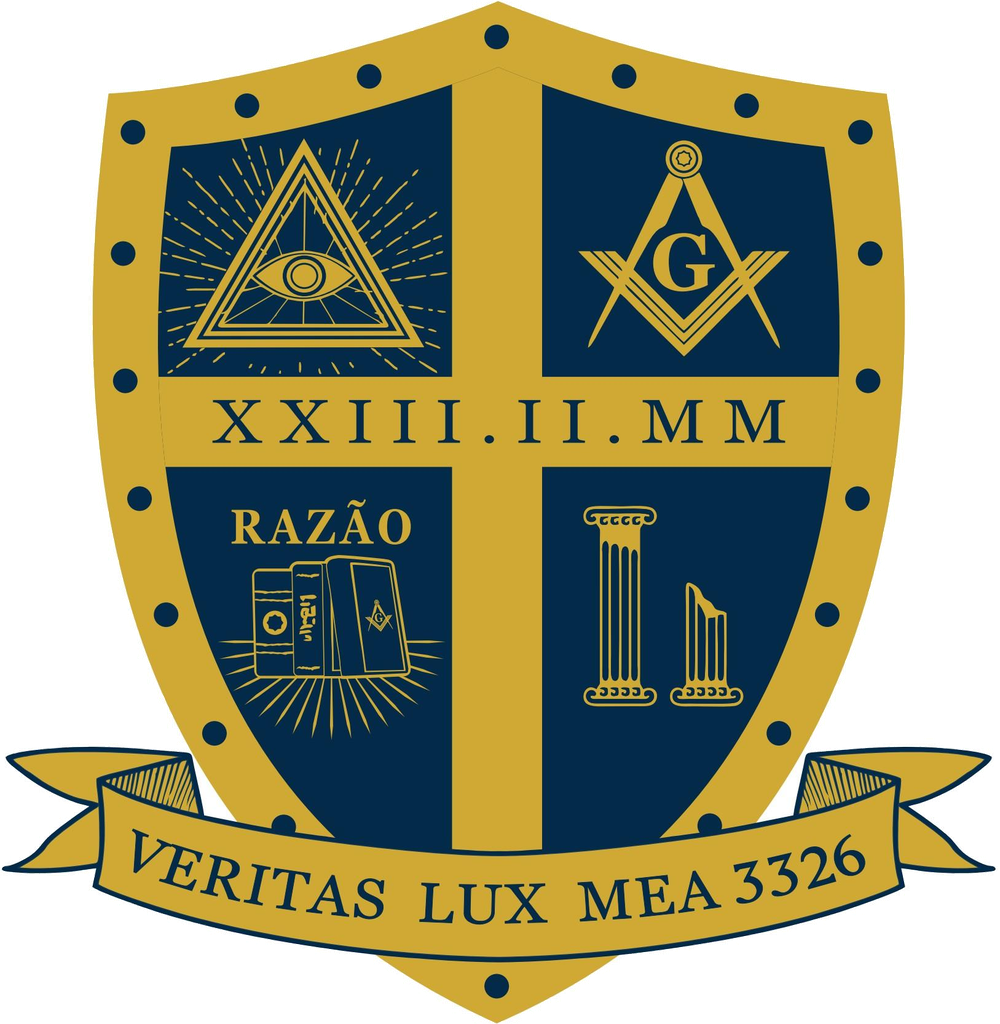 Brasão Veritas Lux Mea Nº 3326